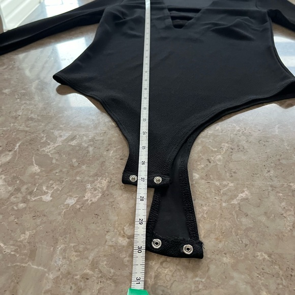 Dynamite black long sleeve bodysuit size small - Picture 9 of 10